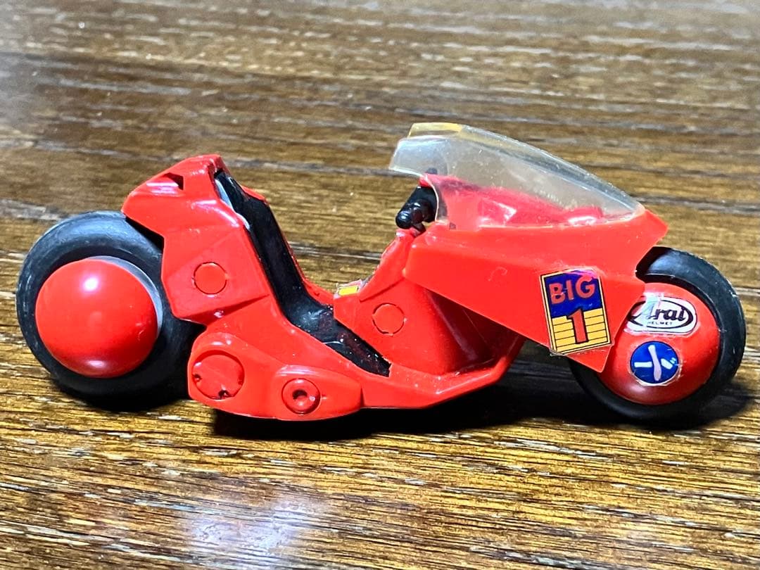 バンダイ AKIRA 金田のバイク 1/35 完成品（デカール一部欠品）