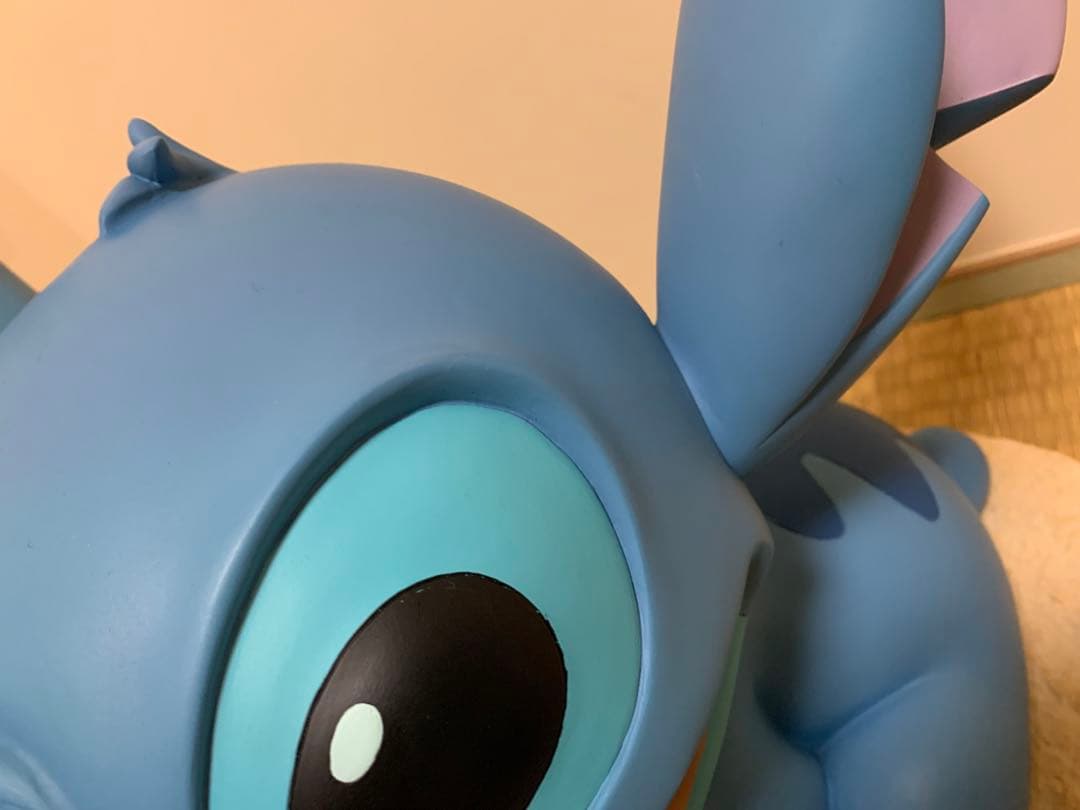 美品 スティッチ 等身大 ビッグフィギュア 当時物