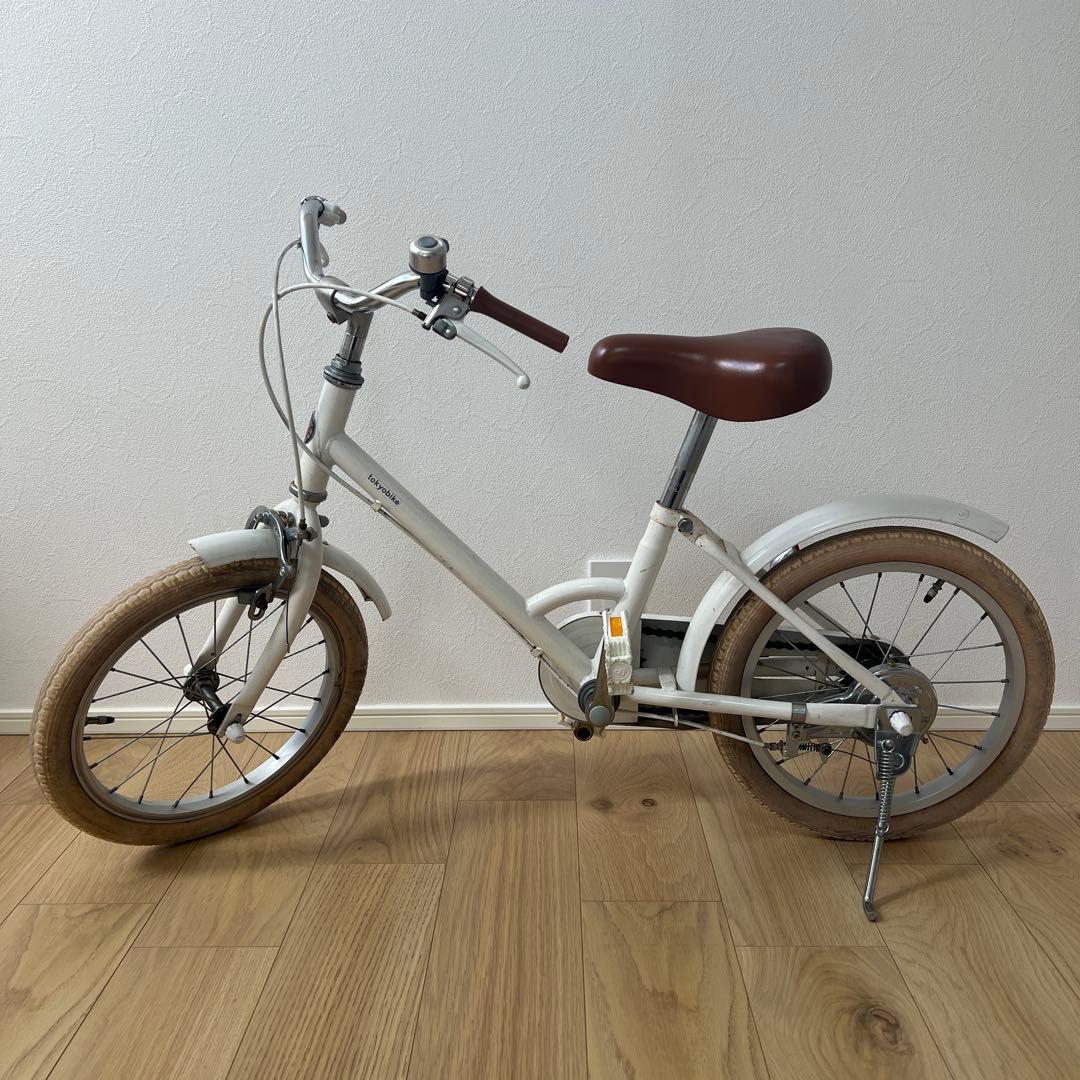 リトルトーキョーバイク　ミルク（ホワイト）16インチ　送料込み
