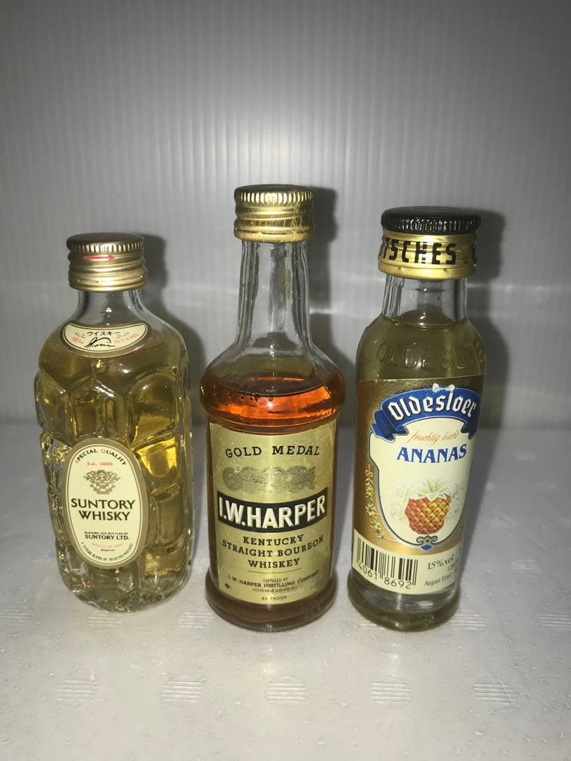 ミニボトルウイスキー
