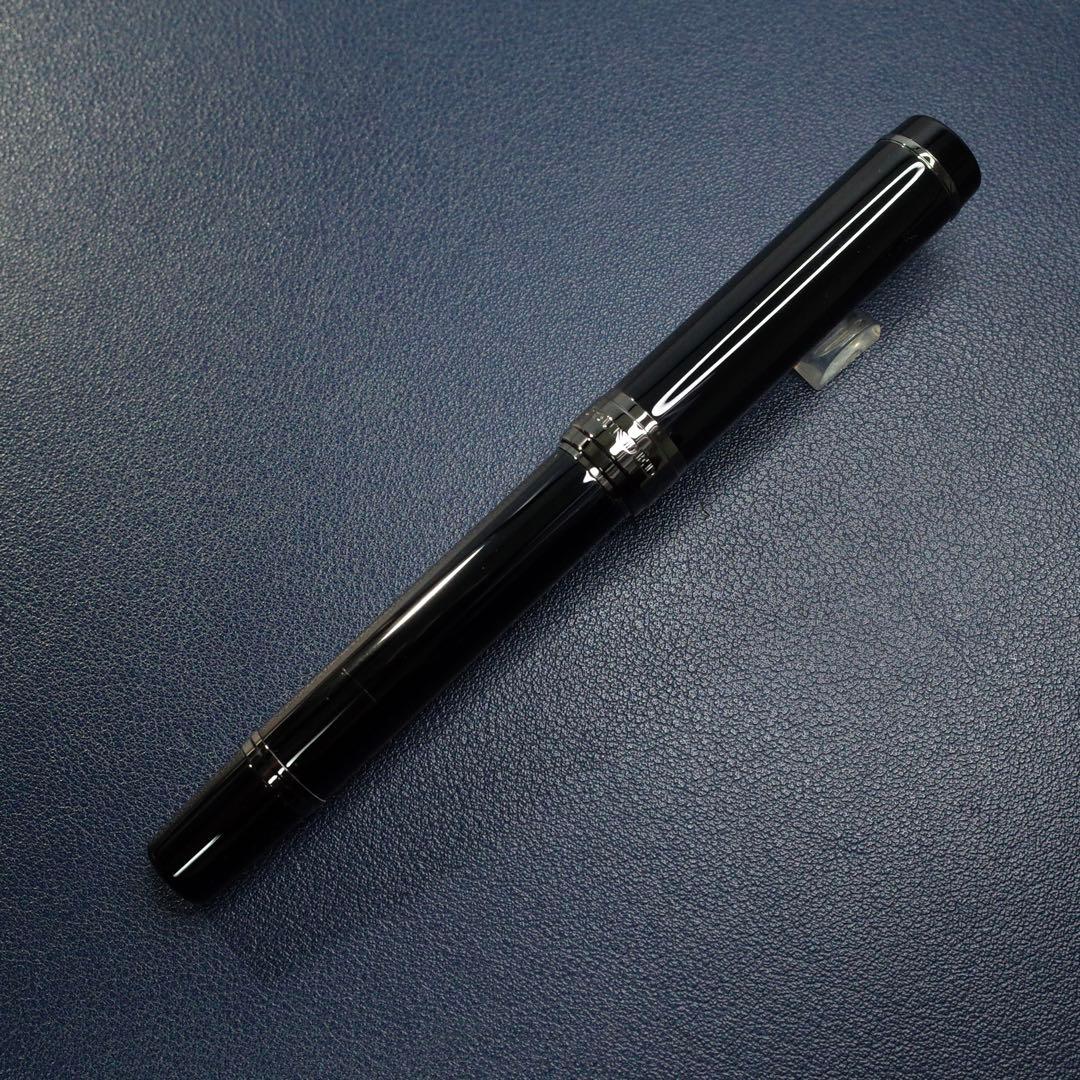 ★美品新品★セーラー　シリント　ブラックステンレス　万年筆