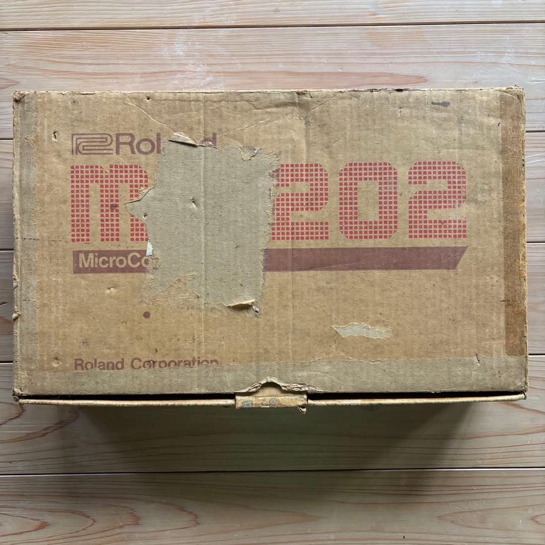 Roland MC-202 Micro Composer 取説・箱付