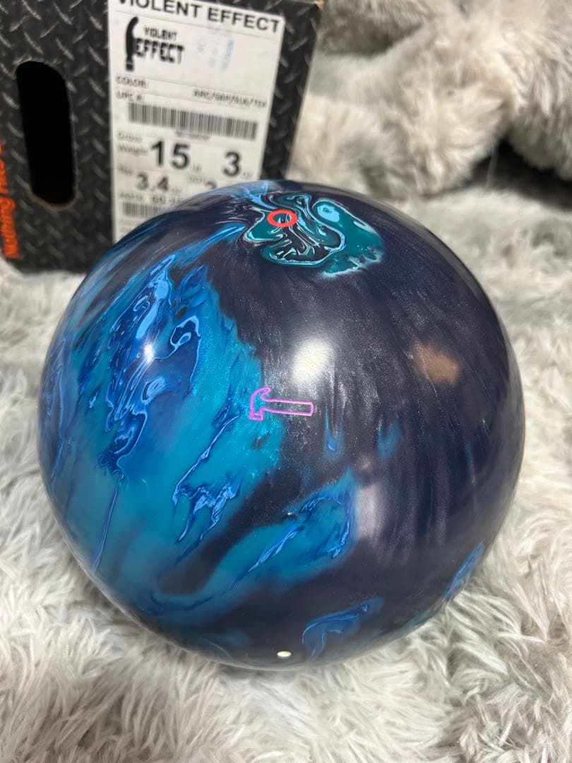 HAMMER VIOLENT EFFECT ボウリングボール 15ポンド