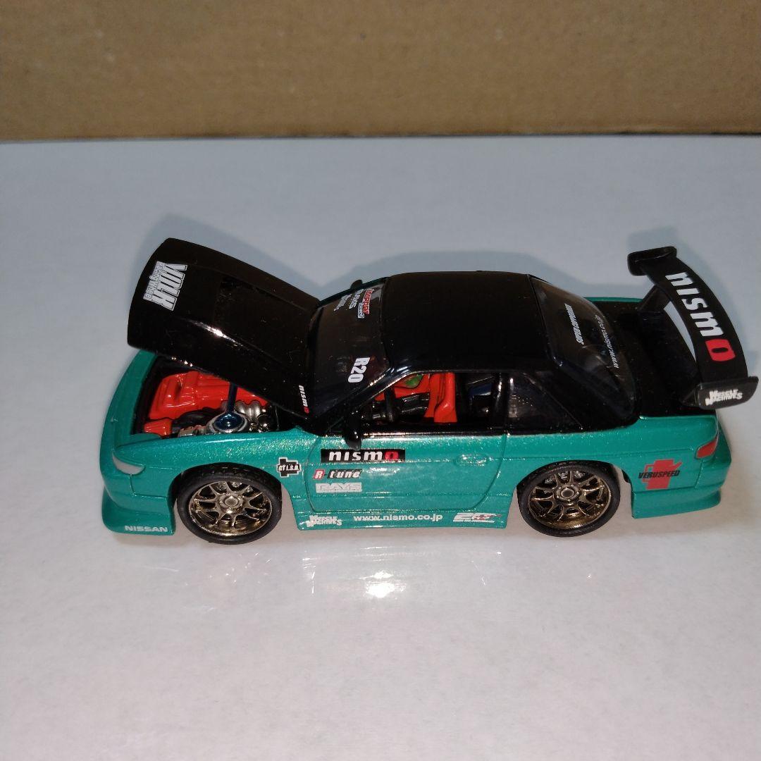 1/64 マッスルマシーン 5 シルビア S13 グリーン