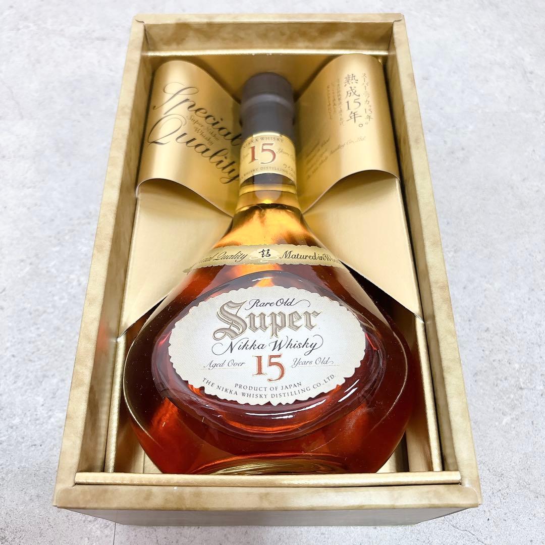 新品未開封 スーパーニッカ15年 NIKKA WHISKY 終売品 古酒