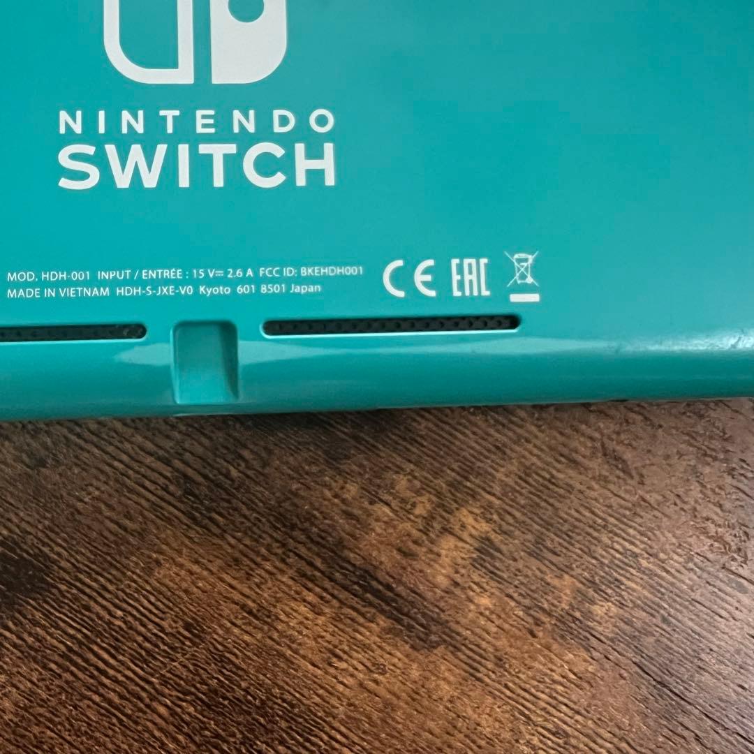 Nintendo Switch Lite ジャンク品ターコイズ 本体