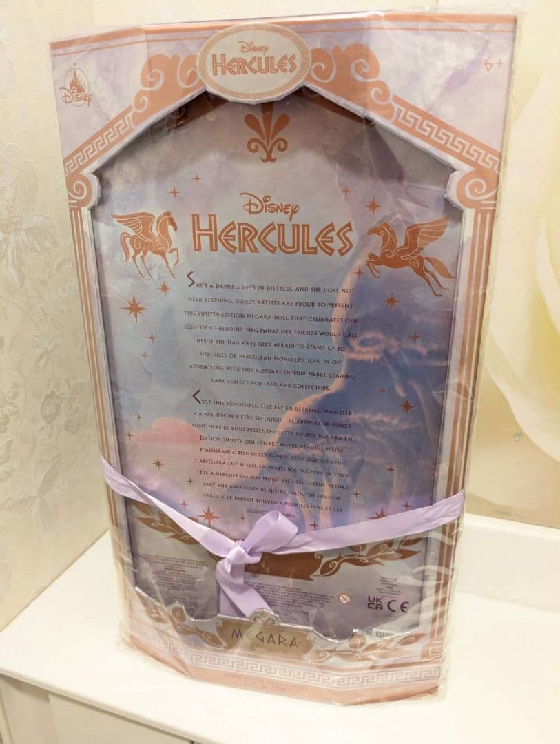 ディズニーストア　メグ　ヘラクレス　メガラ　25周年　限定　ドール　人形
