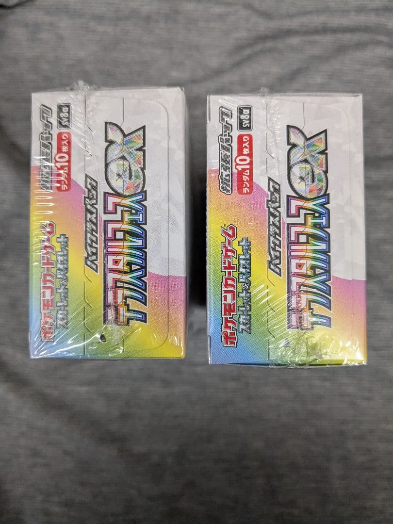 ポケモンカード テラスタルフェスexシュリンク付き２Box