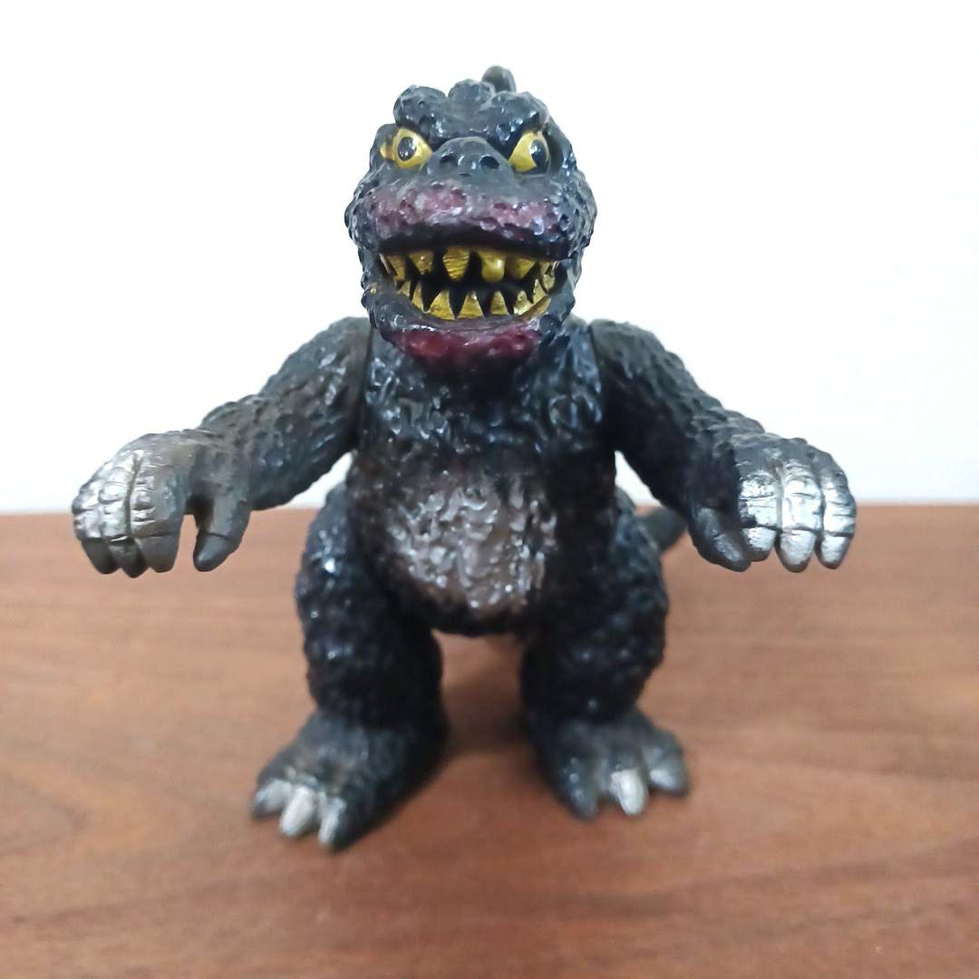 超希少な当時物ポピー　キングザウルスシリーズ　ゴジラ　ソフビフィギュア2体セット