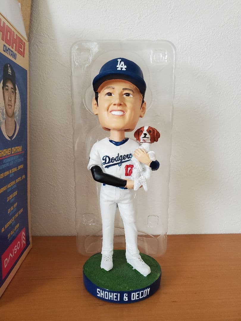 ドジャース大谷くんとでこぴんフィギュア　非売品　数量限定　20240828