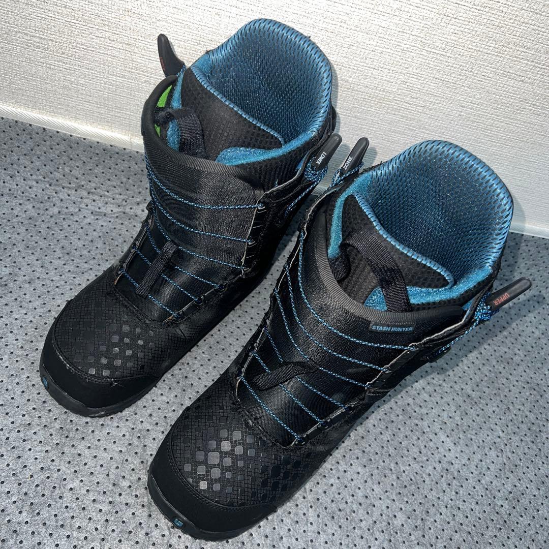 7-8回使用 28cm BURTON STASH HUNTERスノーボードブーツ