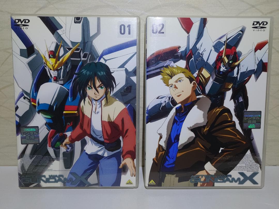 機動新世紀ガンダムX DVD 全10巻セット（レンタル版）