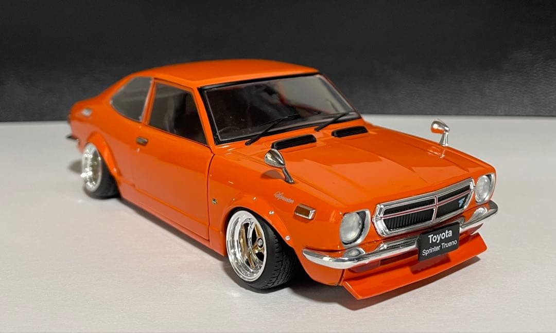 ヨッシー 1/24 国産名車 スプリンタートレノ カローラレビン カスタム