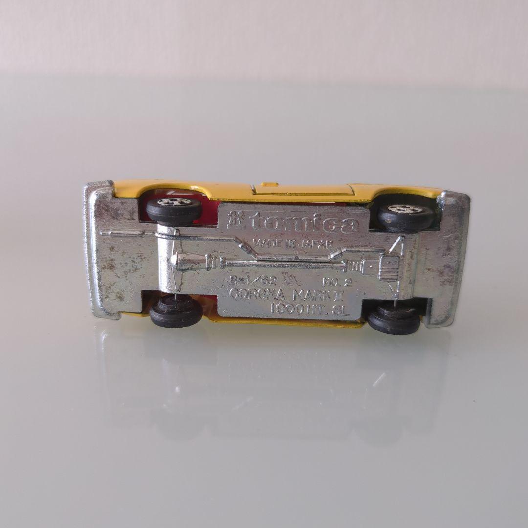 お値下げ【希少】1A 黒箱トミカ コロナマークII 1900ハードトップ色指定箱