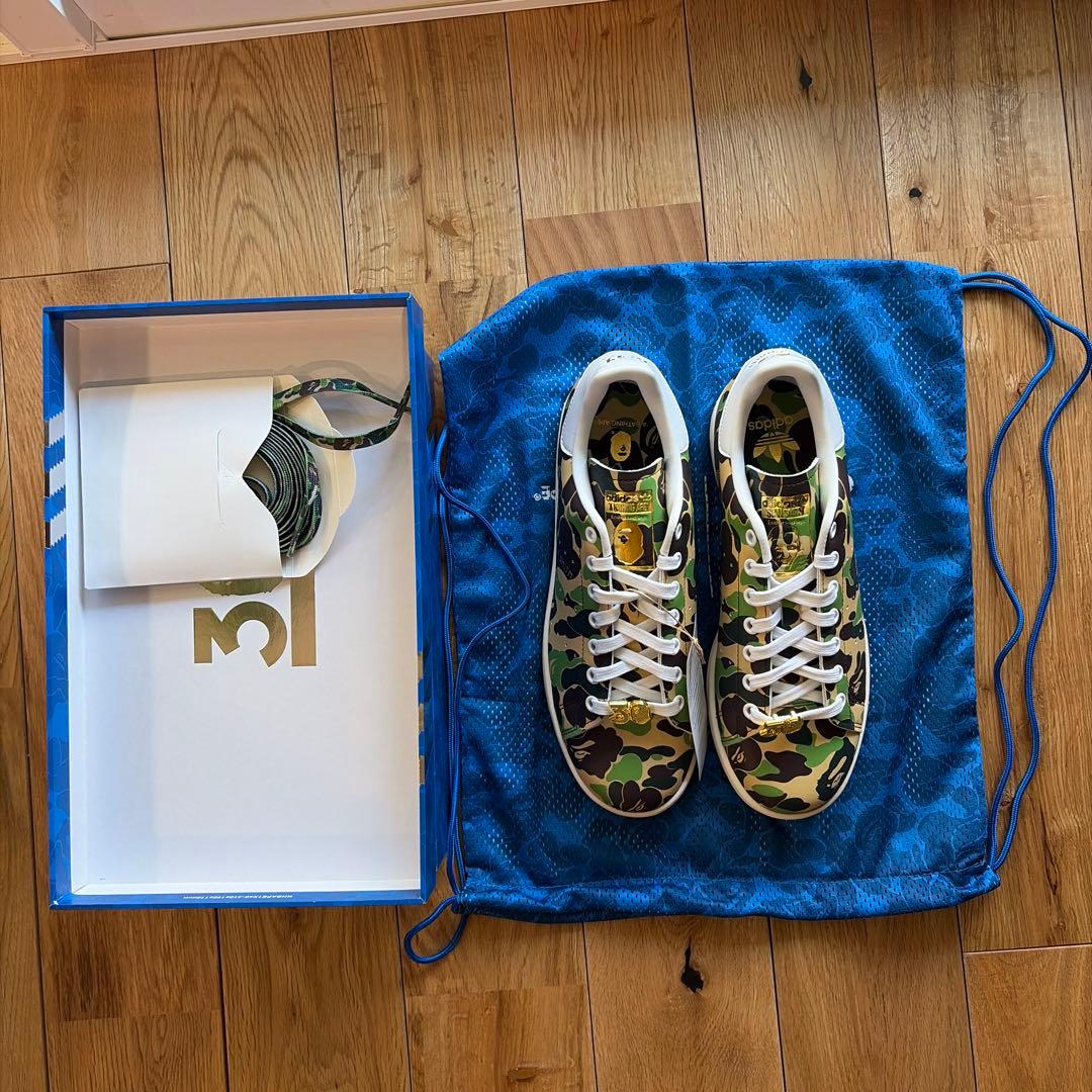 【新品未使用】Adidas Stan Smith BAPE GOLF 26.5㌢