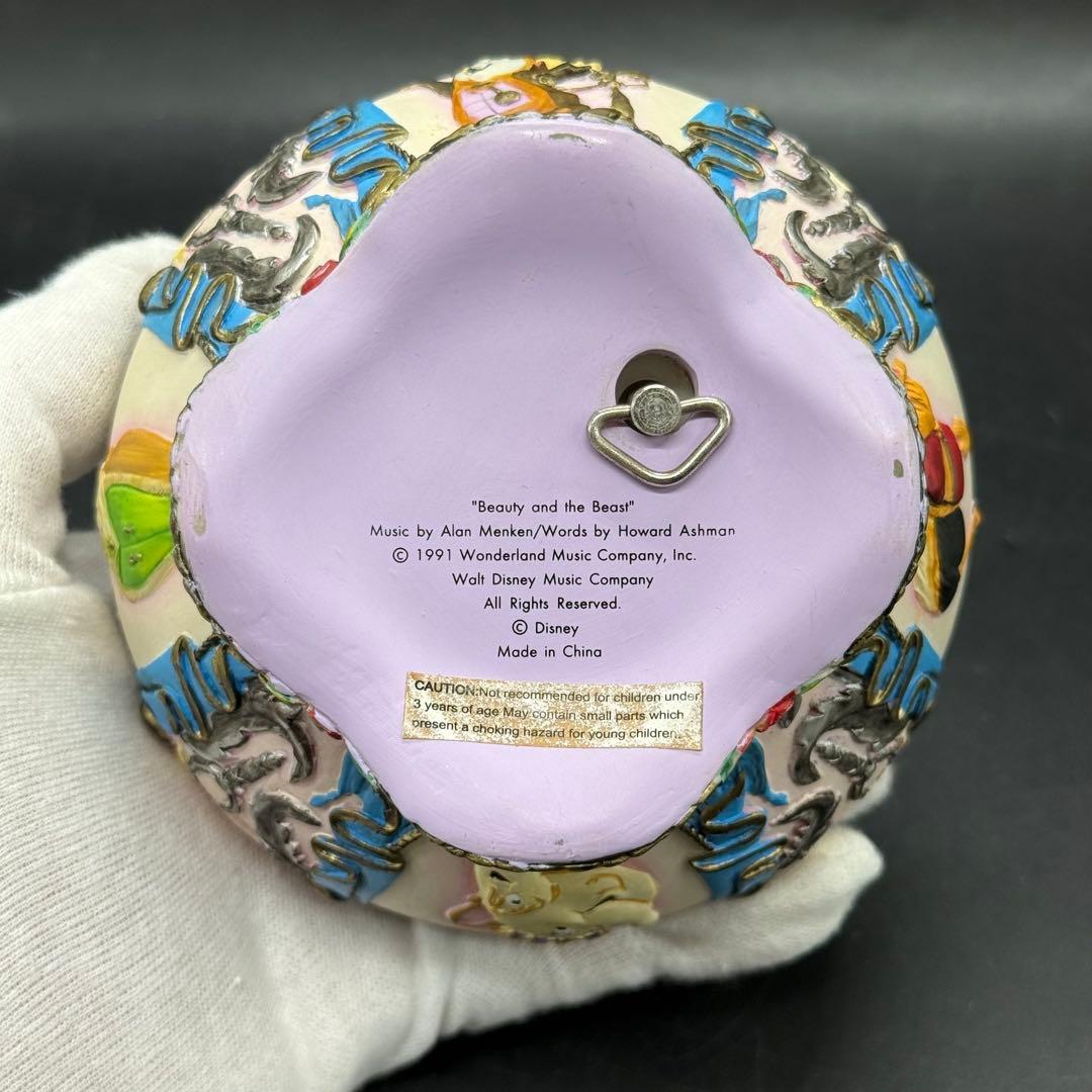 ディズニー 美女と野獣 ベル オルゴール 小物入れ DISNEY