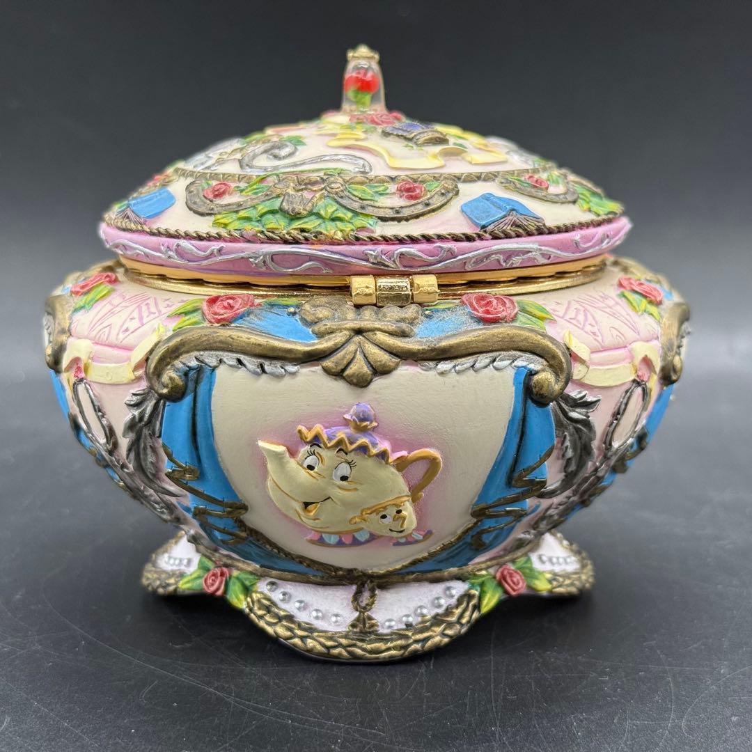 ディズニー 美女と野獣 ベル オルゴール 小物入れ DISNEY