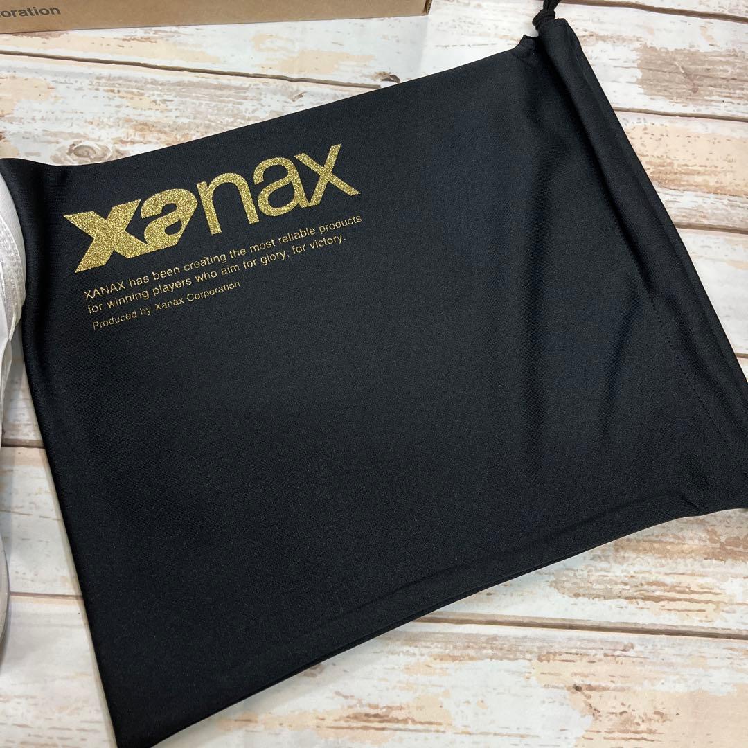 Xanax 紐式樹脂底スパイク　白　27.0㎝　新品