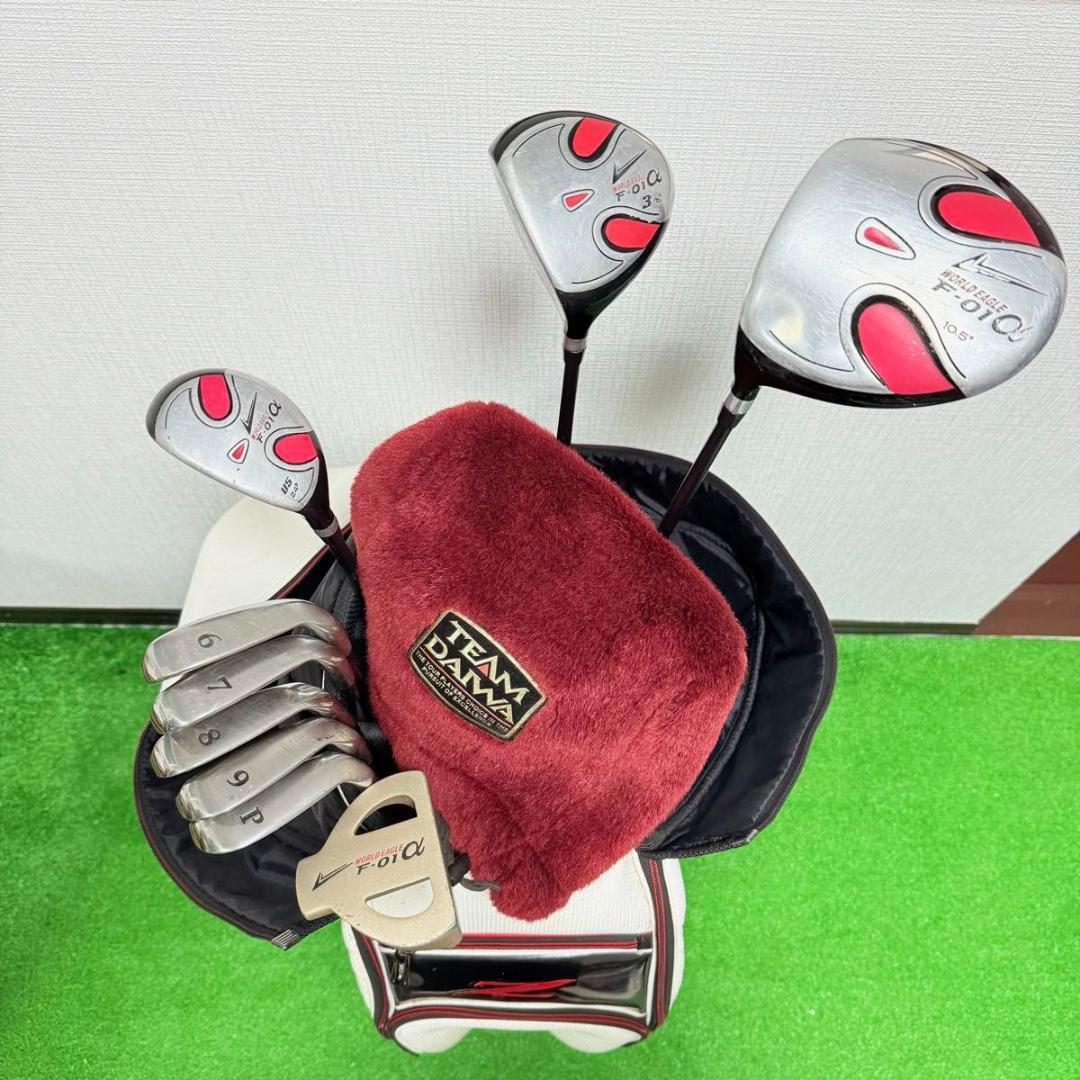 【レフティー】WORLD EAGLE F-01 α 9本セット　左利き