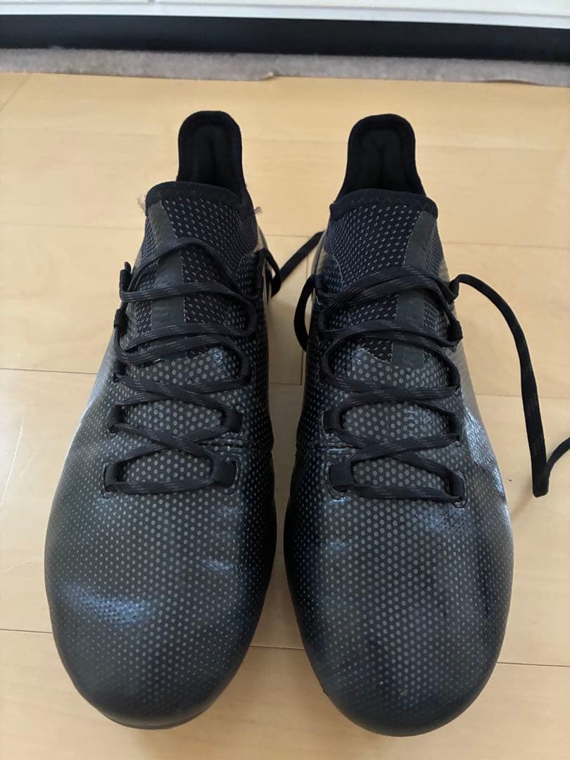 adidas X ブラック サッカースパイク　収納バッグ付き