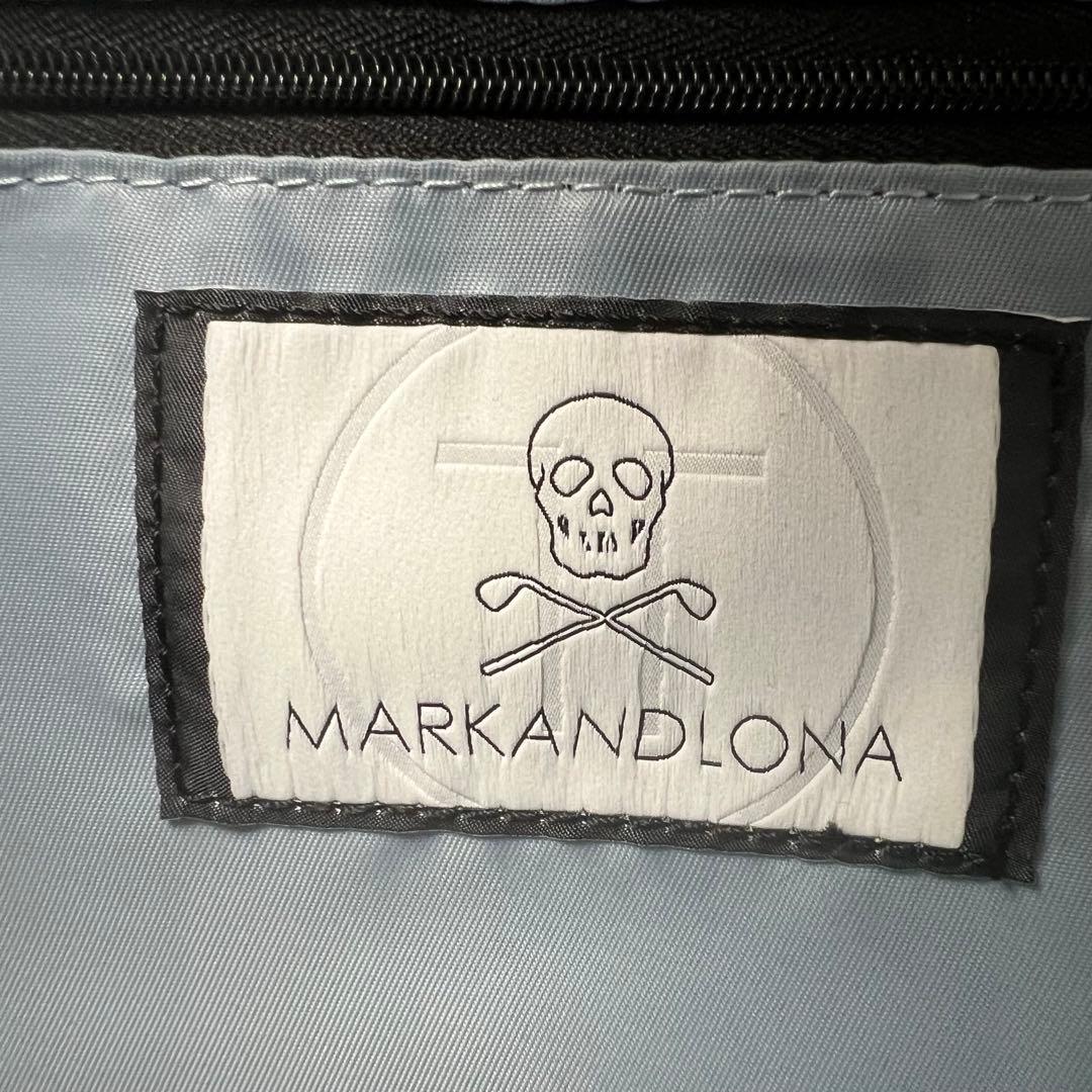 MARK&LONA マーク&ロナ ターポリン ポーチ バック　アイボリー