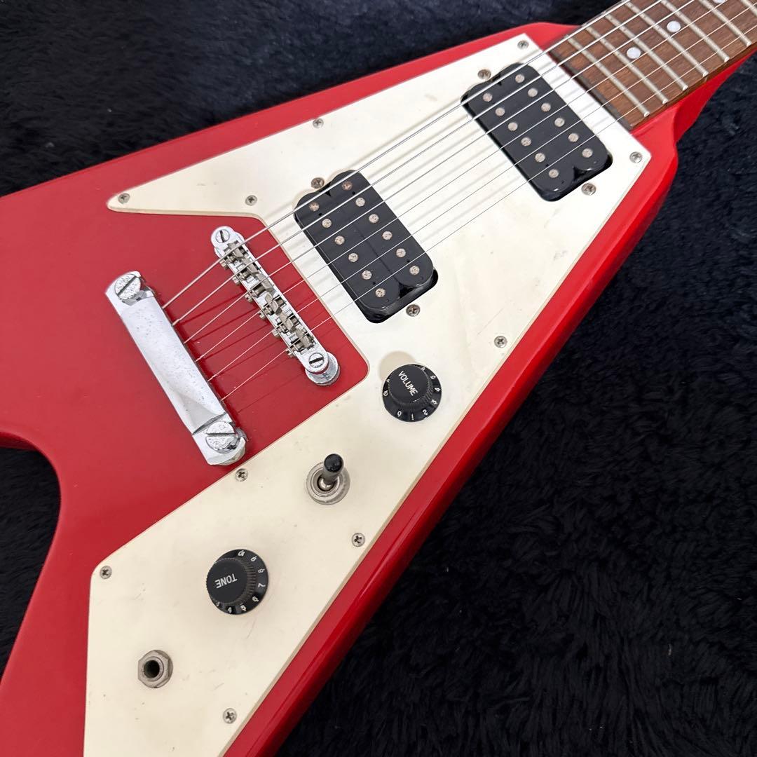 Epiphone フライングV FV エレキギター レッド 赤 弦楽器