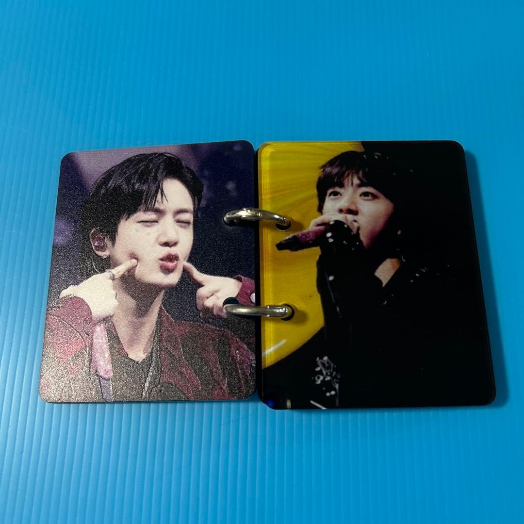 BTS JIN アクリルフォトアルバムキーホルダー2点