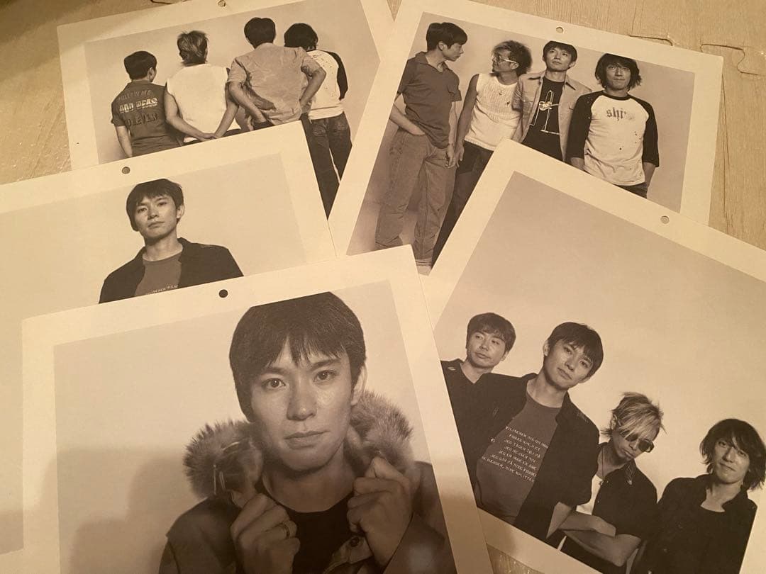 スピッツ　切り抜き　フライヤー　写真　レア　非売品　初期