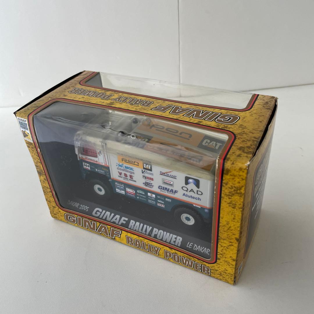 【超希少】ミニカー トラック GINAF ダカール　200S 1:43スケール