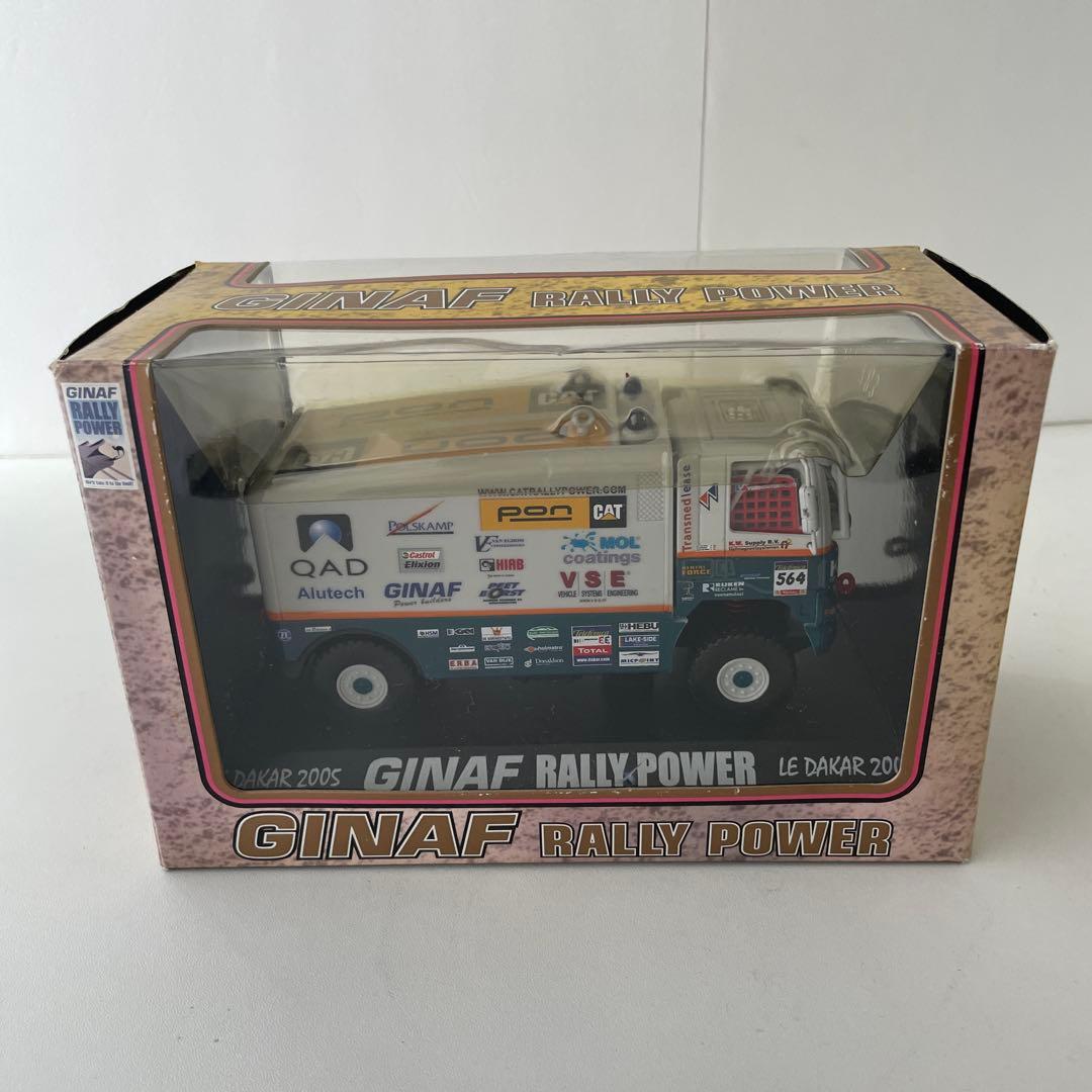 【超希少】ミニカー トラック GINAF ダカール　200S 1:43スケール