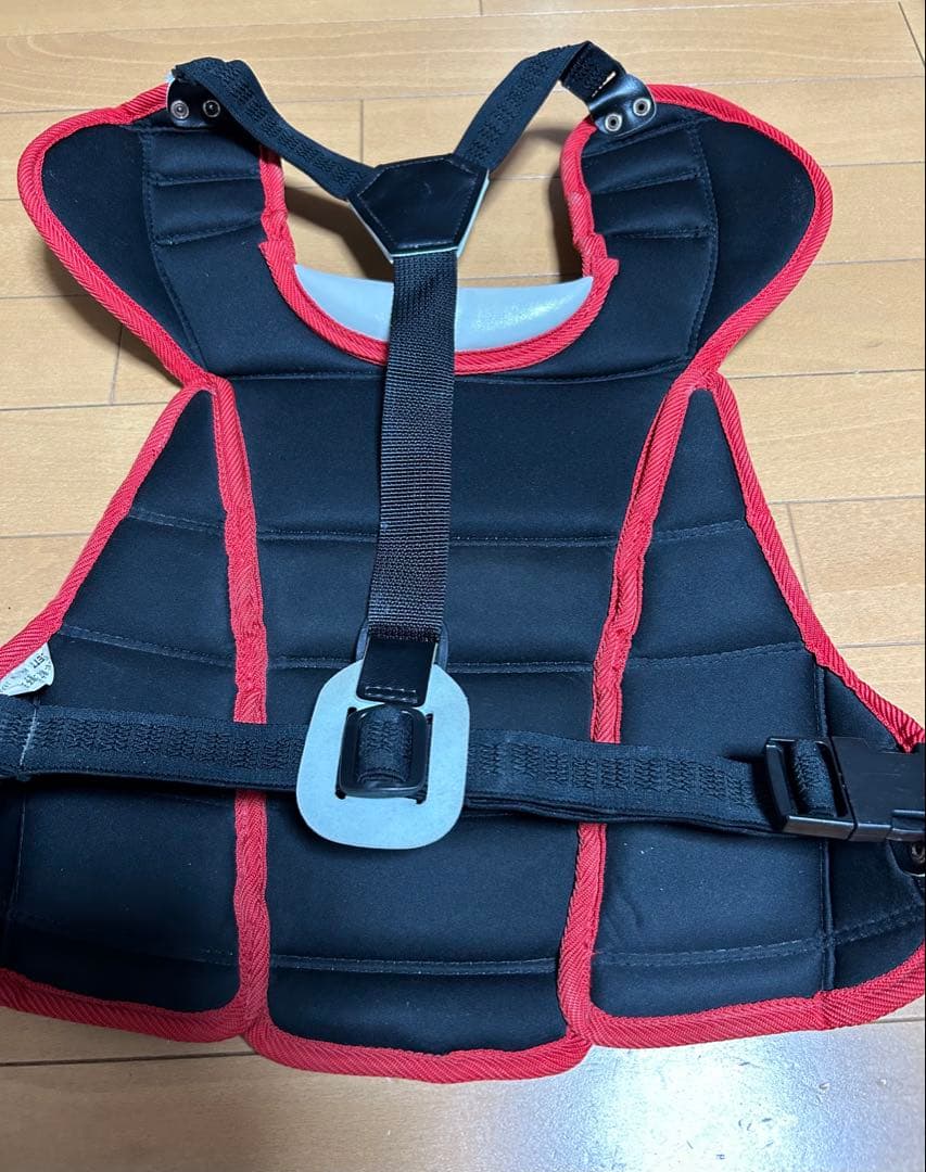 a*o様 ゼット少年軟式キャッチャー用フルセット 黒/赤