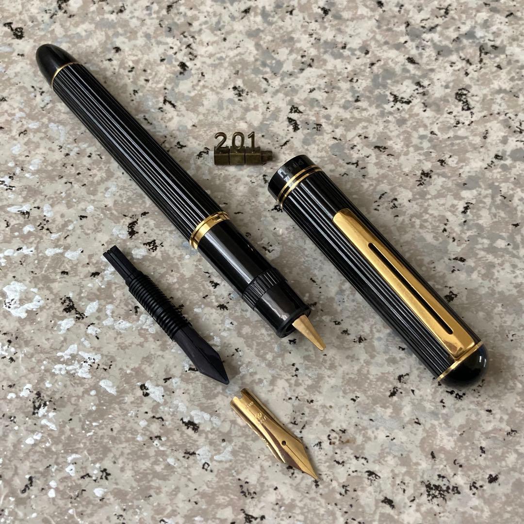 #201 オーバーホール済み パイロット PILOT ジャスタス 14k