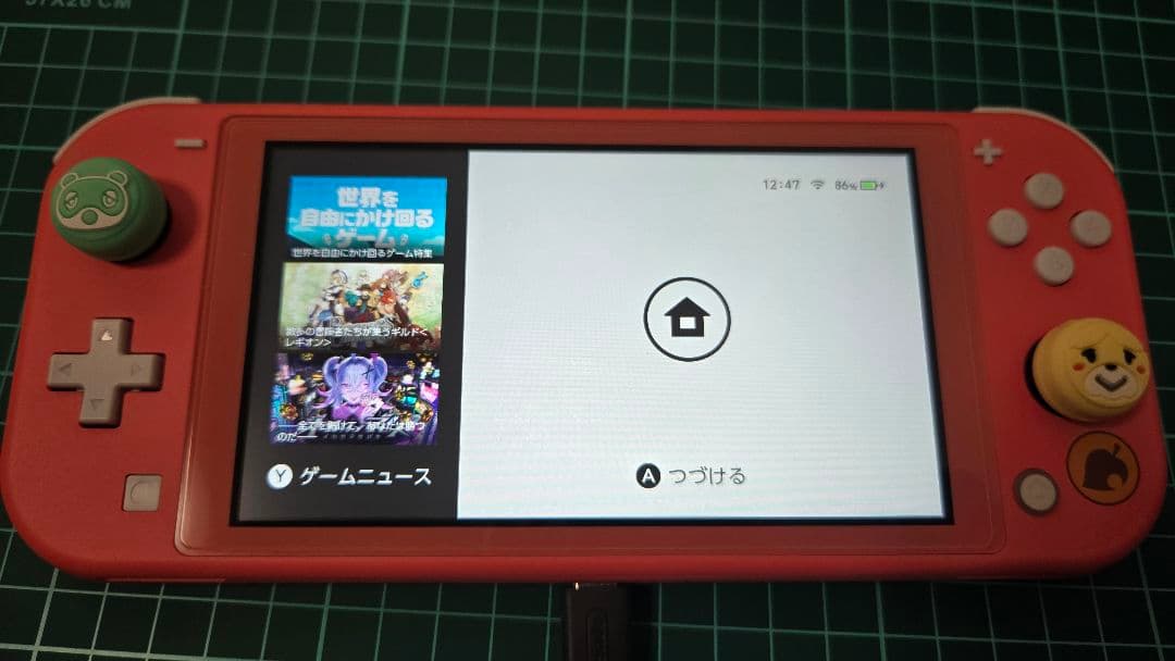 Nintendoswitchlite本体あつまれどうぶつの森～しずえアロハ柄～