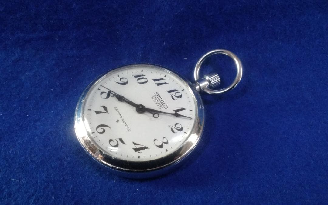 懐中時計　昭50　鹿鉄（稼働中）