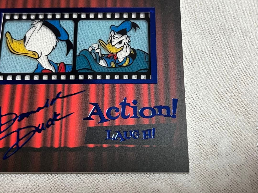 ドナルドダック 90周年プレミアムコレクションカード　エポック社　フィルム