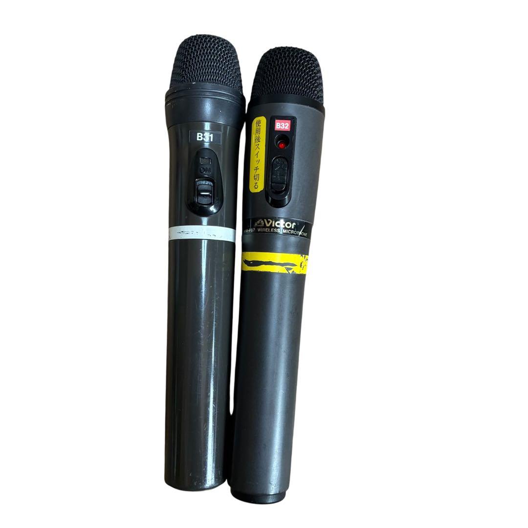 UNI-PEX ユニペックス　ワイヤレスアンプ　WA-862CDA マイク２本付