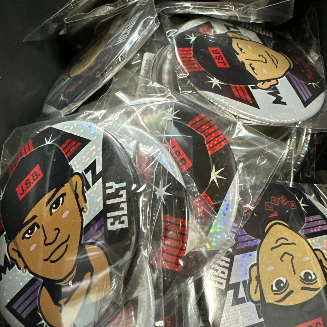 三代目JSBオンラインブース缶バッジまとめ売り(100個以上)