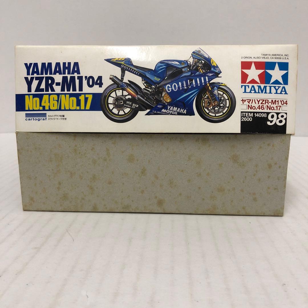タミヤ 1/12 ヤマハ YZR-M1'04 NO.46/NO.17