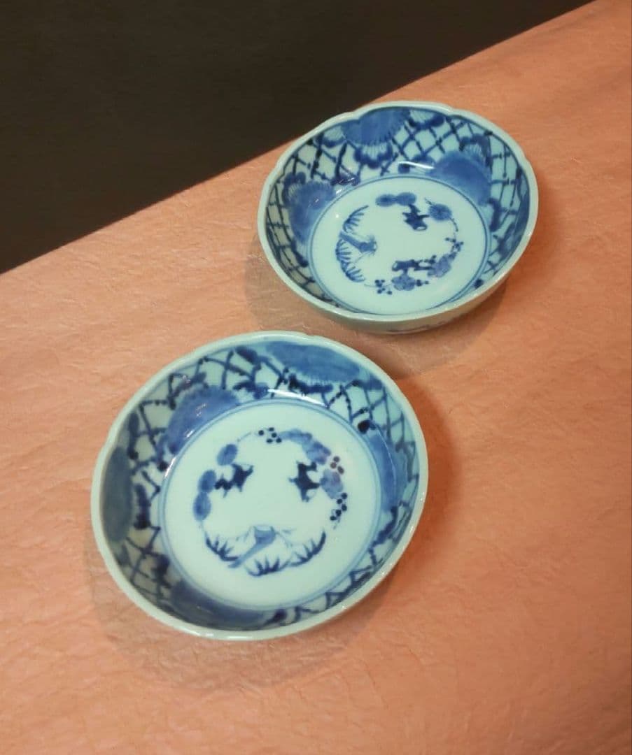 711Z198陶芸 古伊万里小皿 茶道具陶芸 骨董品