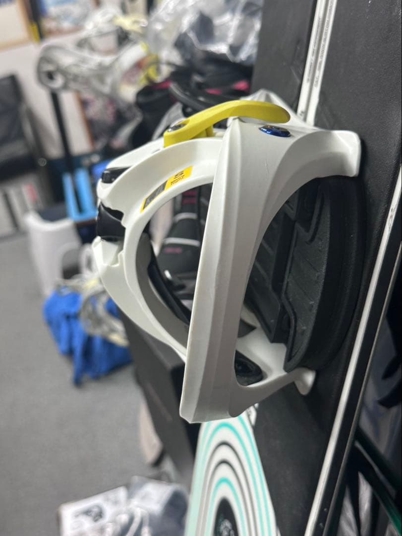 メンズBurton フォトンワイドStep OnブーツとビンディングSサイズ