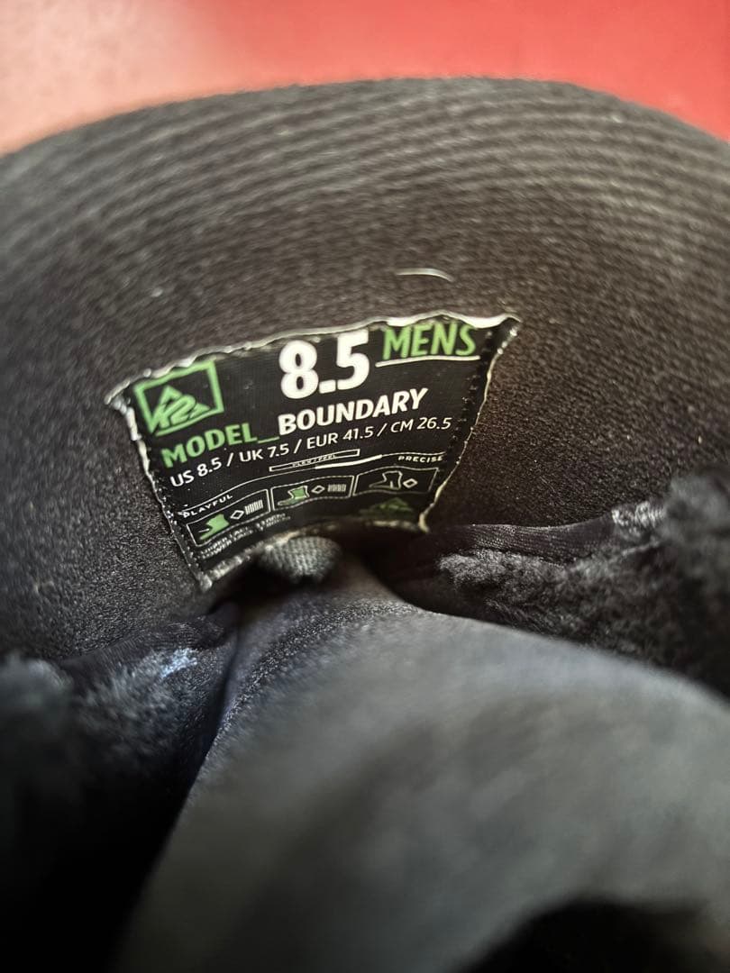 即日発送K2 26.5cmBOUNDARYダブルBOA スノボブーツ