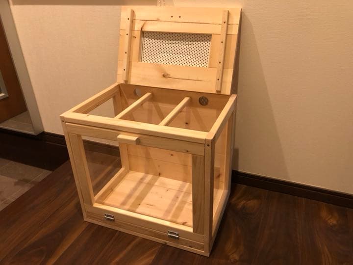 新品 木製 ケージ ハリネズミ ハムスター 小動物 爬虫類 送料込み 飼育用品