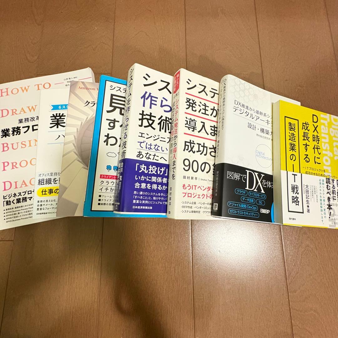 DXで業務改善推進セット！8冊まとめ売り