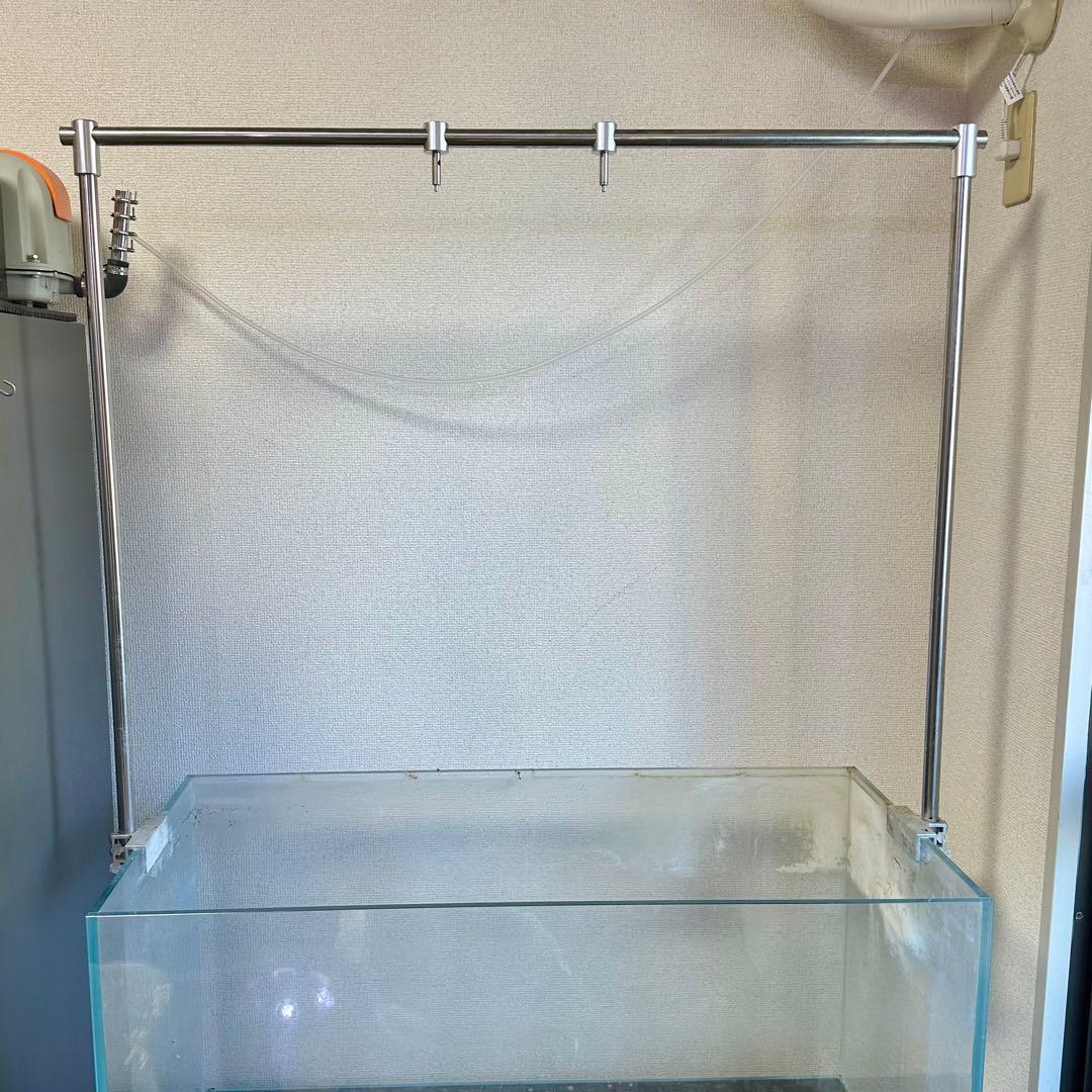 【高級】WEEK AQUA 純正 アーチ型ライトスタンド 900cm オマケ付き