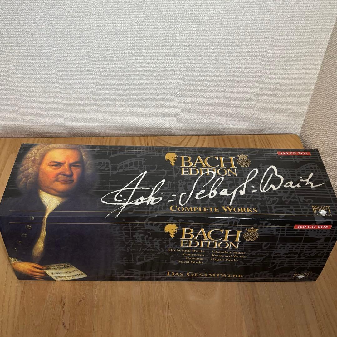 【未使用】　バッハ全集　CD160枚 Bach complete edition