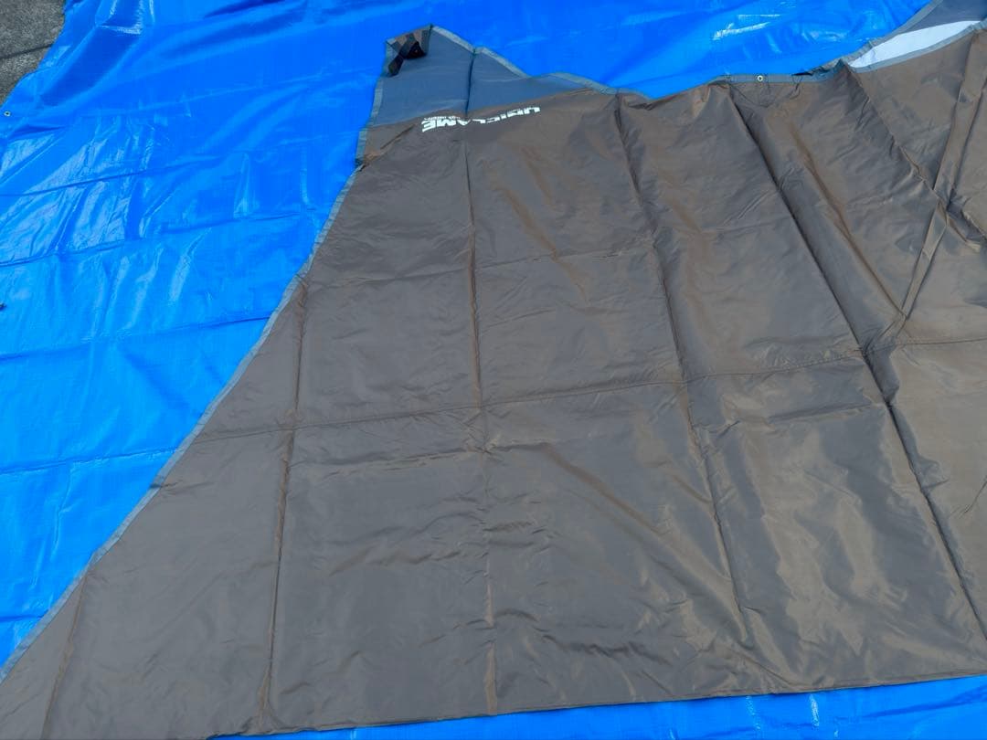 【美品】ユニフレーム　REVOタープＭ　TAN ポールセット