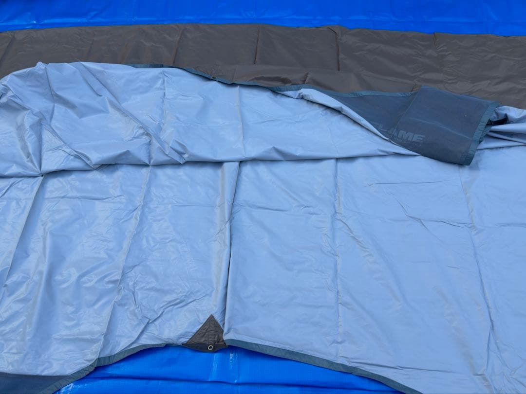 【美品】ユニフレーム　REVOタープＭ　TAN ポールセット