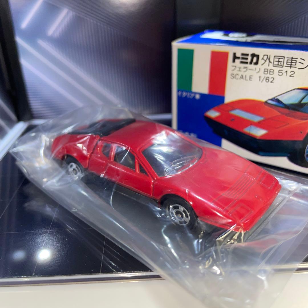 トミカ　外国車シリーズ　フェラーリ512BB　青箱　超希少