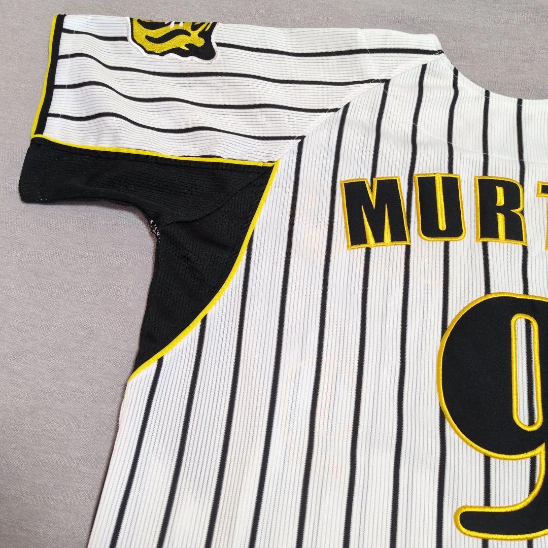 阪神タイガース マットマートン 刺繍 タテジマ ユニフォーム М