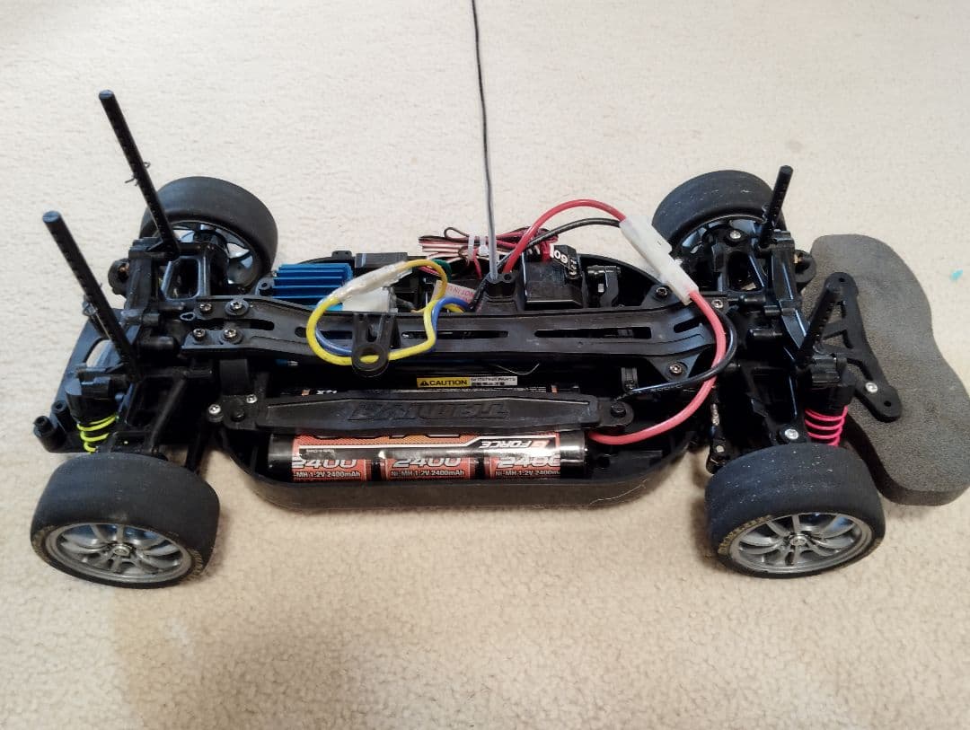 タミヤTT01Eタイプ改とプロポ、受信機